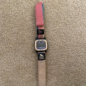 PINK TIE DYE SHARK WATCH